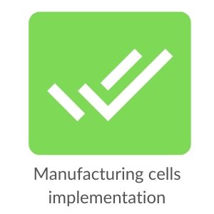Manufacturing cells implementation